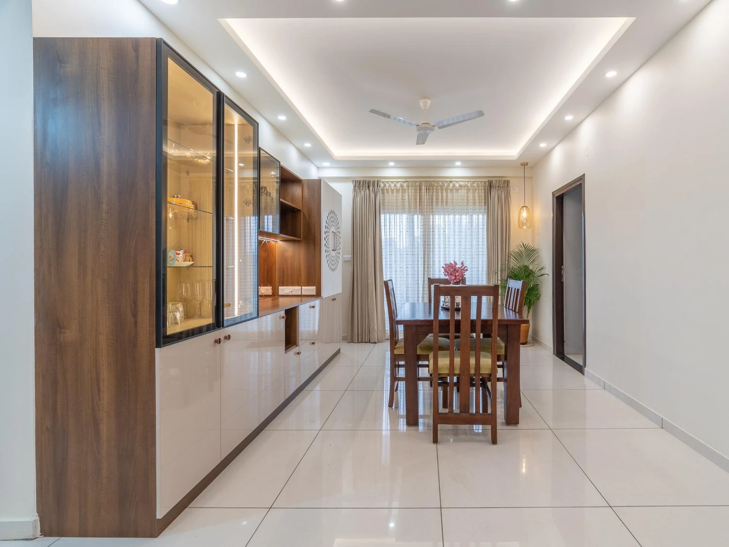 modern dining room