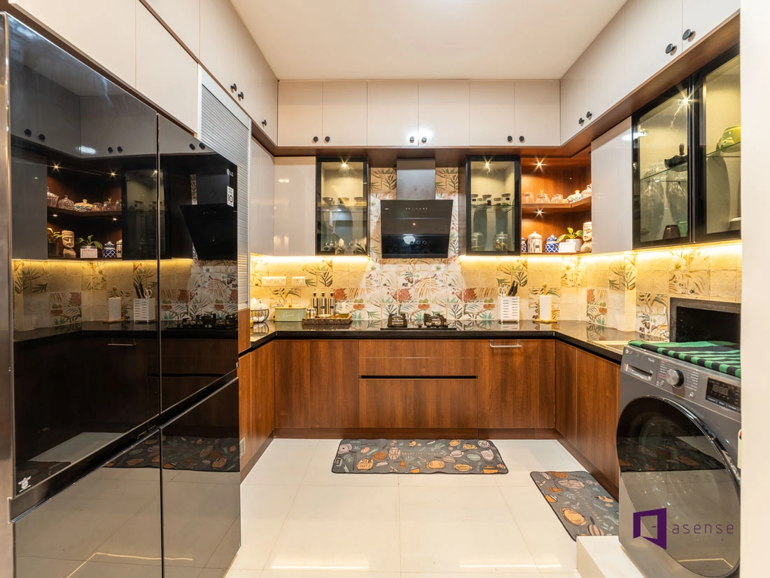 kitchen cabinets color combination
