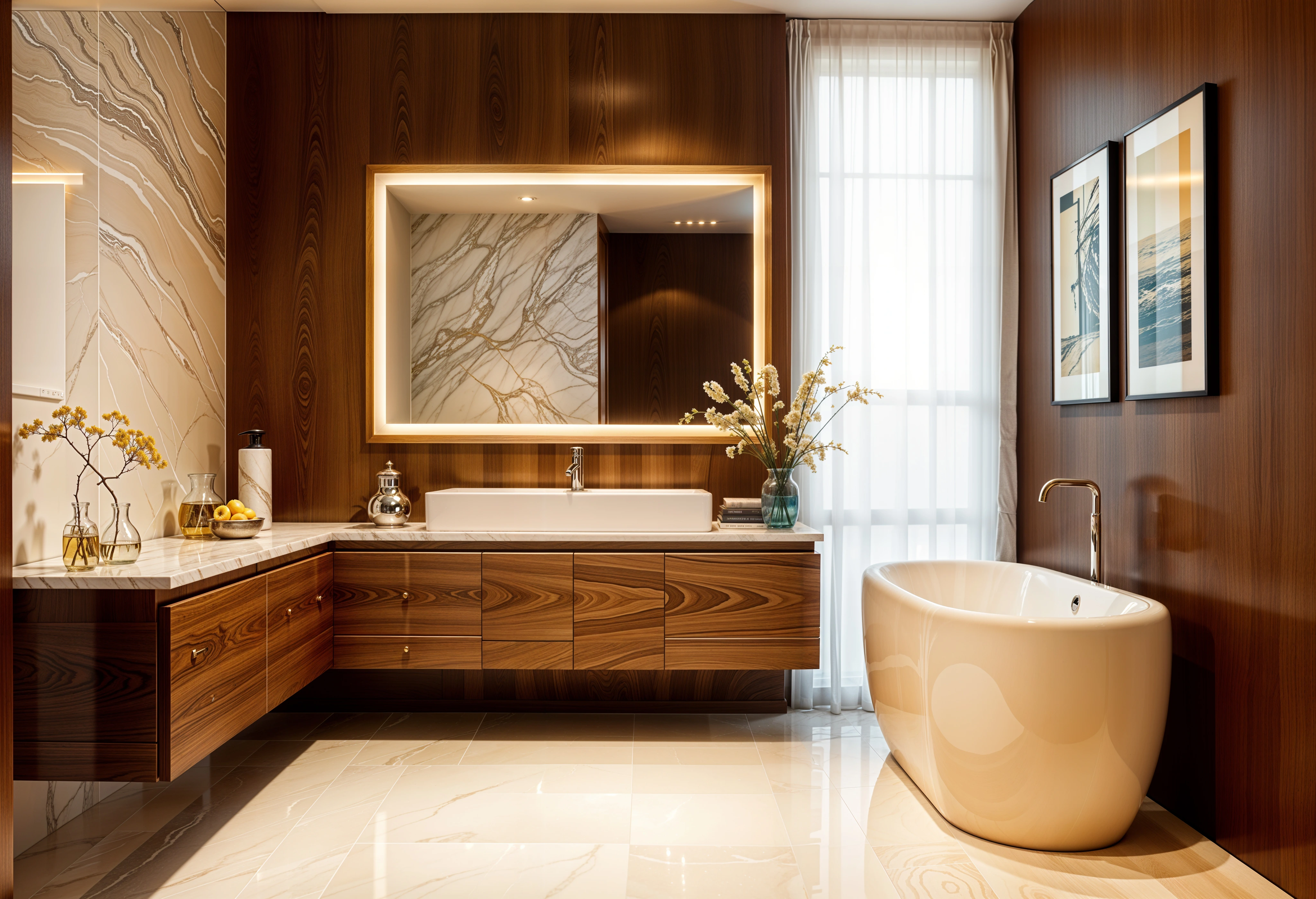 contemporary bathroom decor