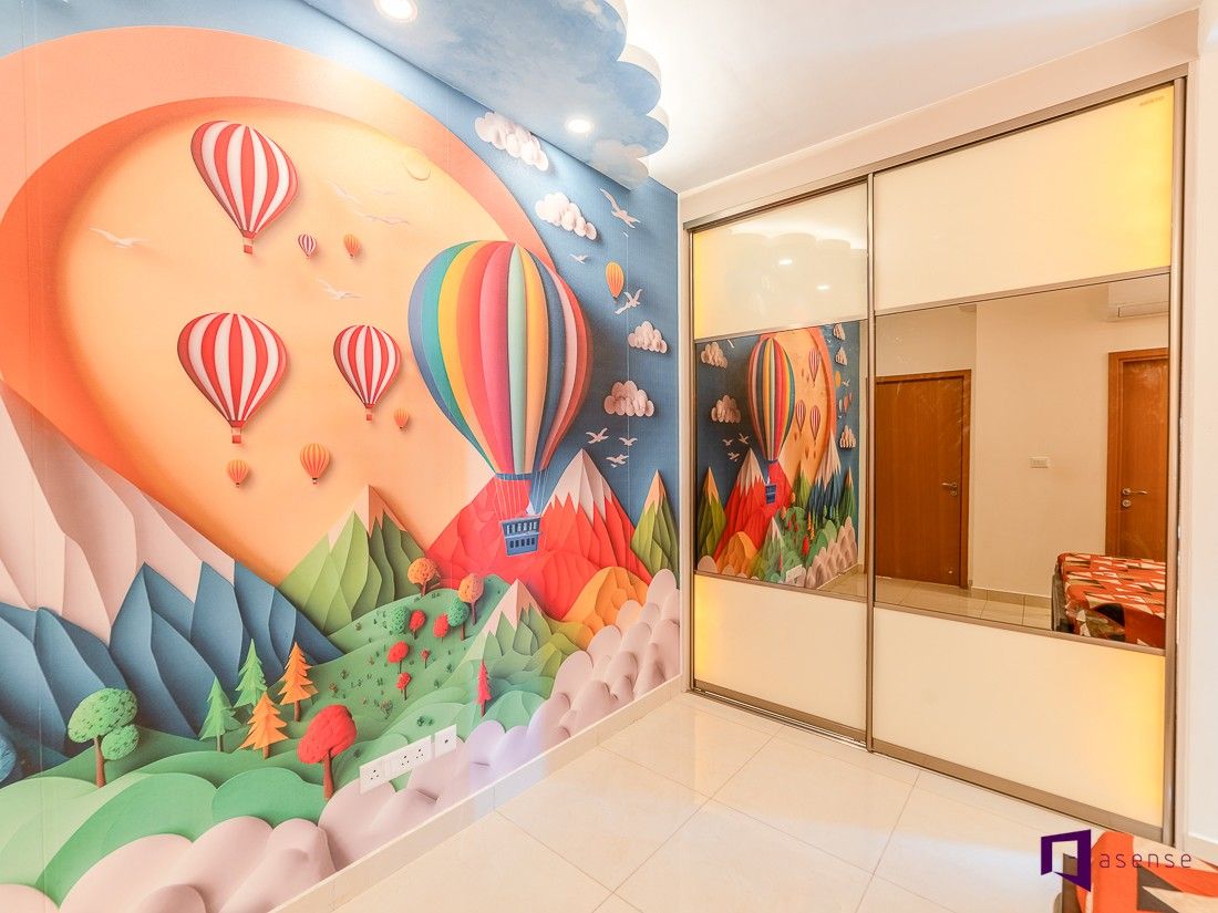 colorful kids room design