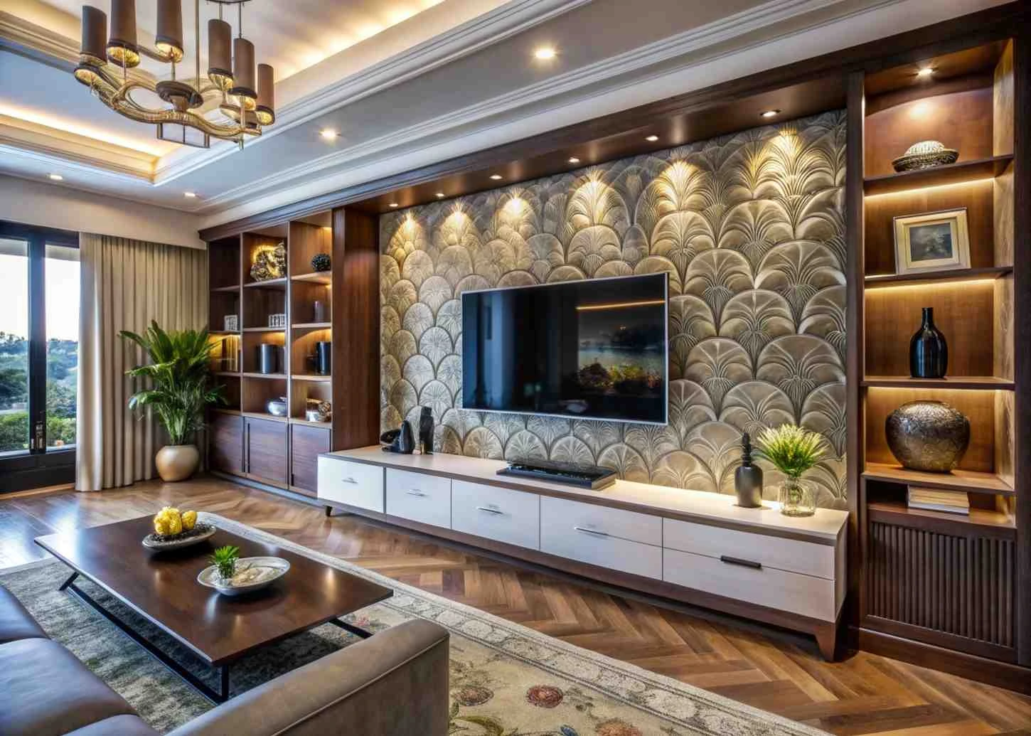 How to Plan a TV Unit Design That Fits the Main Hall Layout