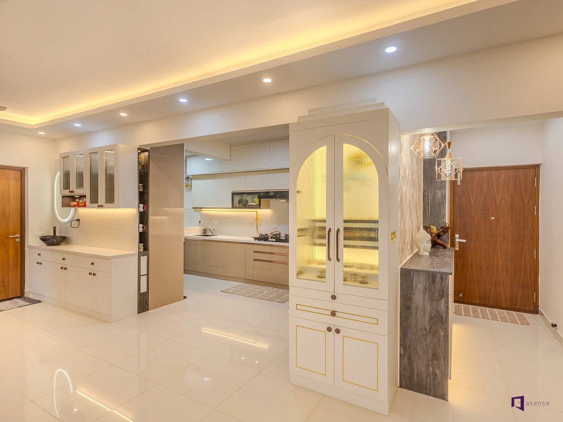 Pooja room colour and material guide for Indian homes: what Vastu says vs what looks modern in 2026