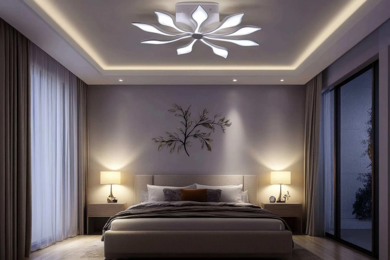 Ceiling Design Hacks That Make Your Bedroom Look Bigger & Brighter