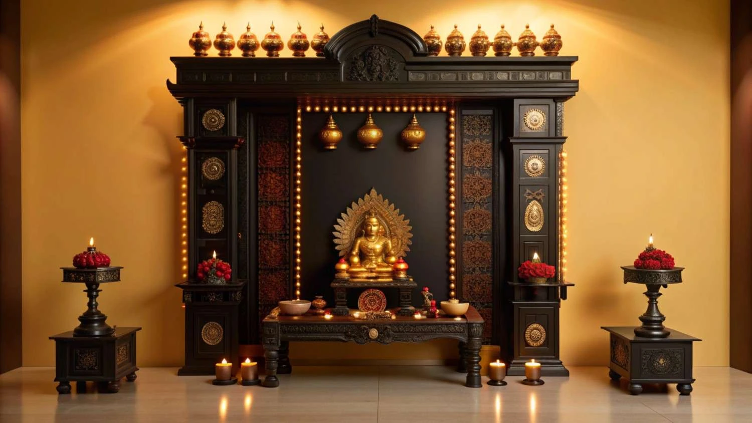 Home Temple Design Ideas That Blend Tradition with Modern Interiors