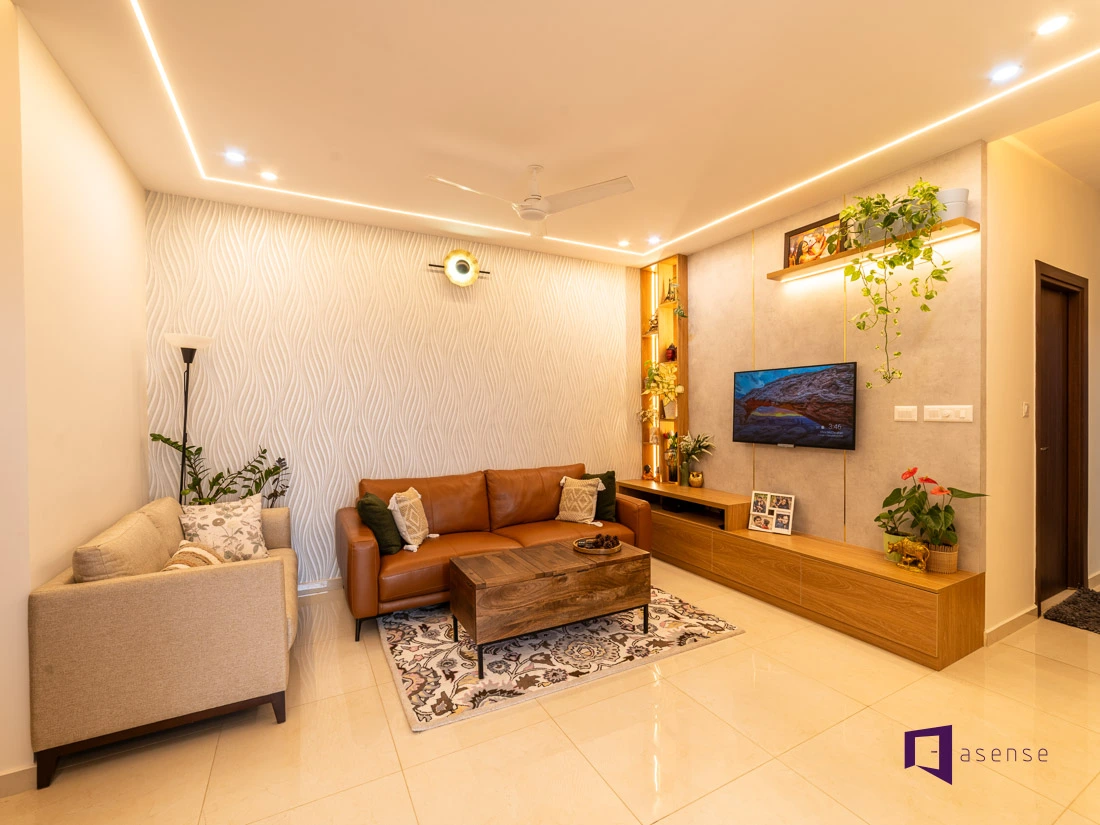 Modern Living Room Interior Design Tips for 2 BHK Apartments