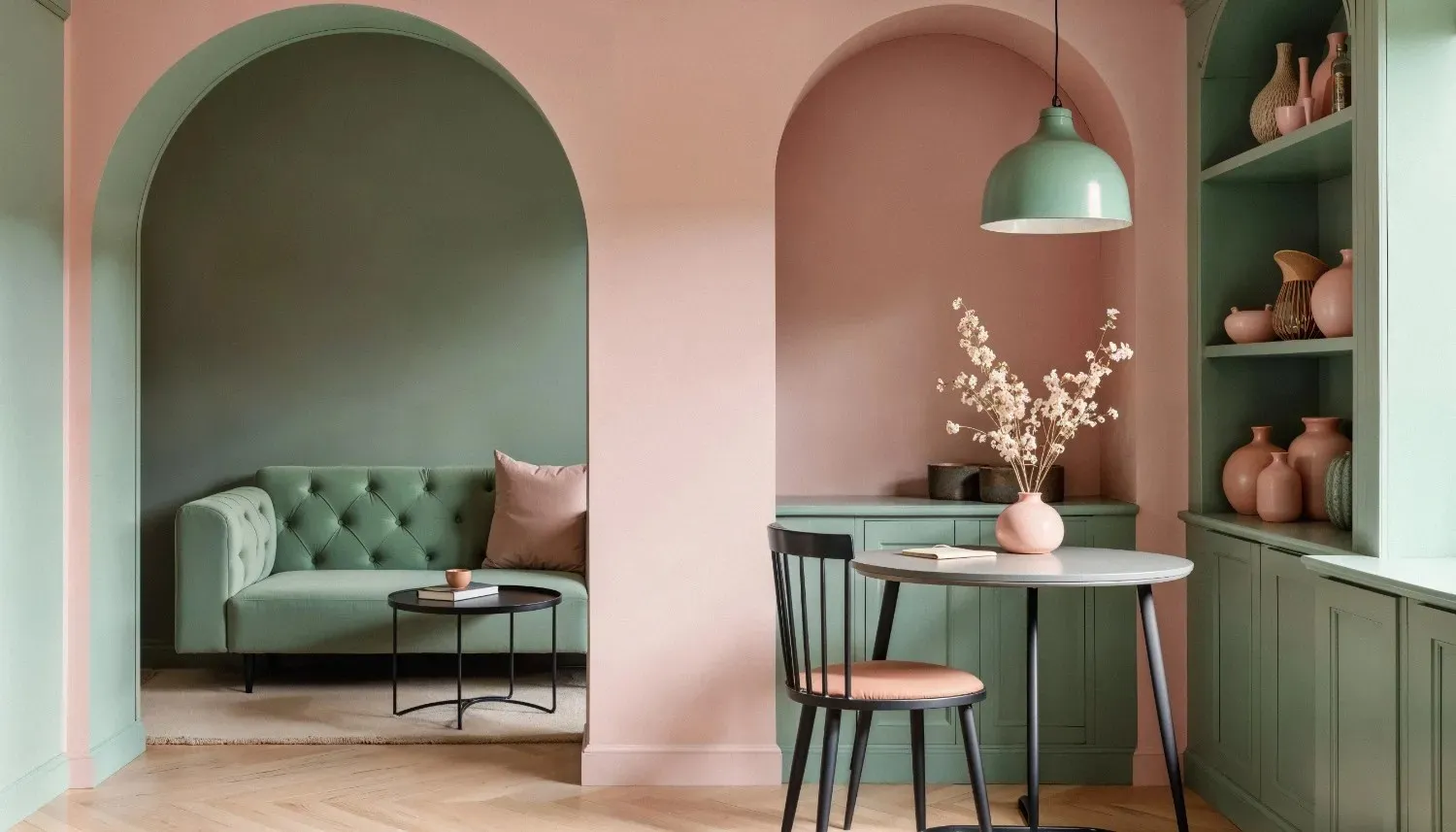 2025's Trending Two-Colour Combinations for Living Room Walls