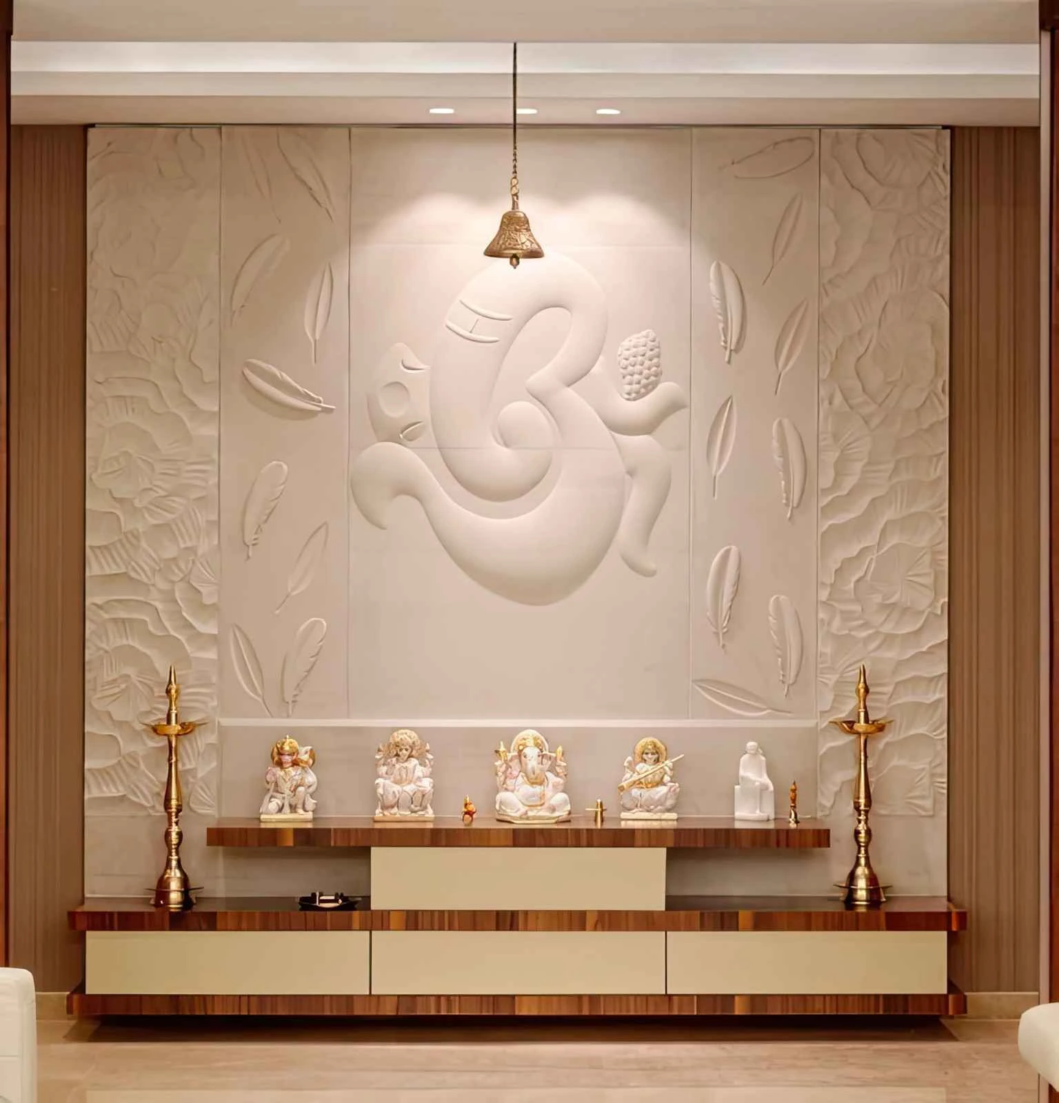 Unique Modern Home Temple Design Inspirations for Every Indian Home