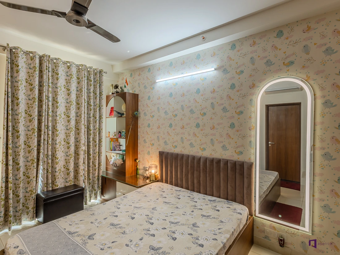 bed back wall design