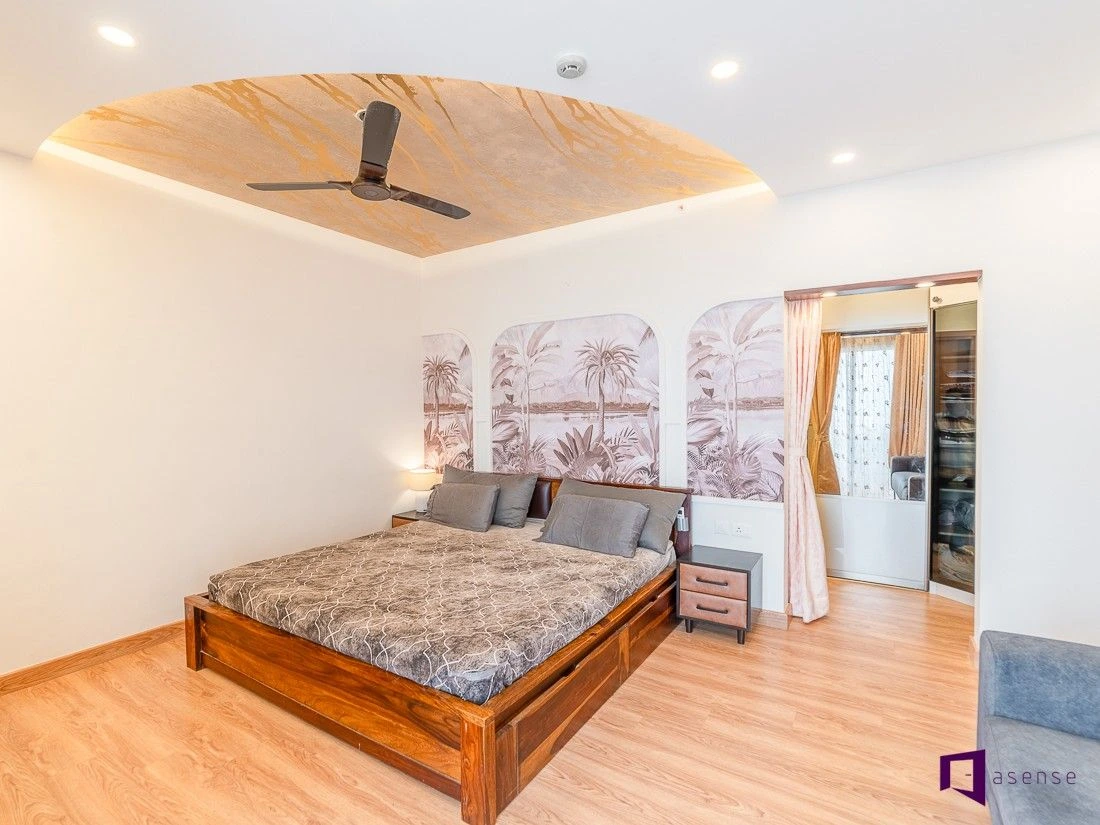 What are some affordable alternatives to expensive interior materials?