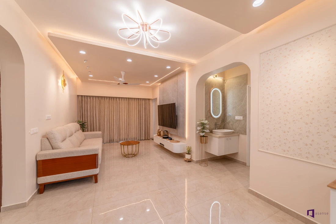 Modern and Contemporary False Ceiling Design Ideas for the Living Room