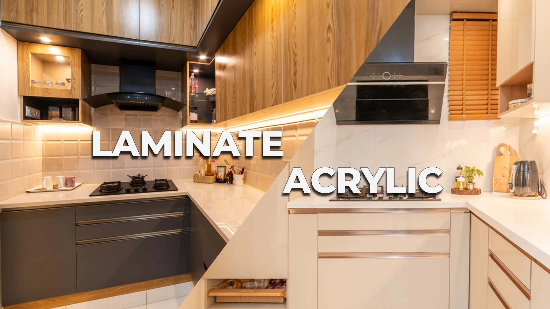 All You Need To Know About Acrylic Vs. Laminate For Your Kitchen