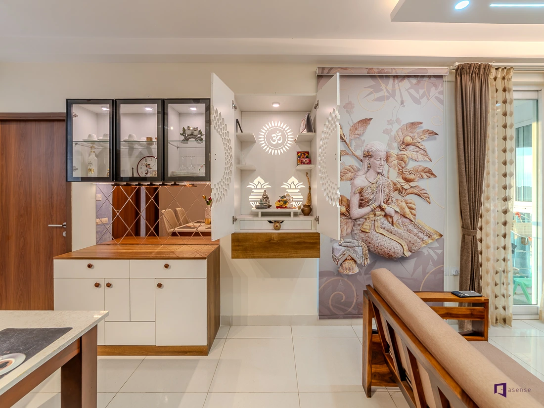 How to integrate a pooja room into your living space in a Bangalore flat