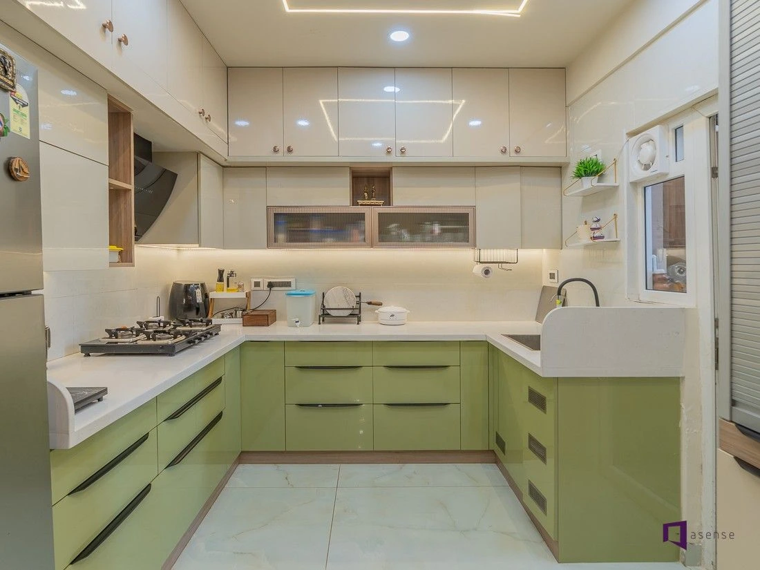 Modular kitchen colour combinations for Indian homes in 2026: what's in, what's out