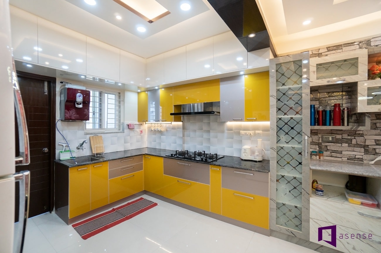 Sarjapura Road's Finest Modular Kitchen Designs by Asense Interiors