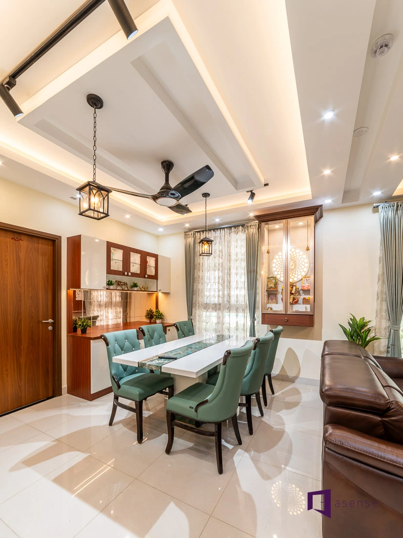 Asense False Ceiling Designs to Improve Dining Room Ambience