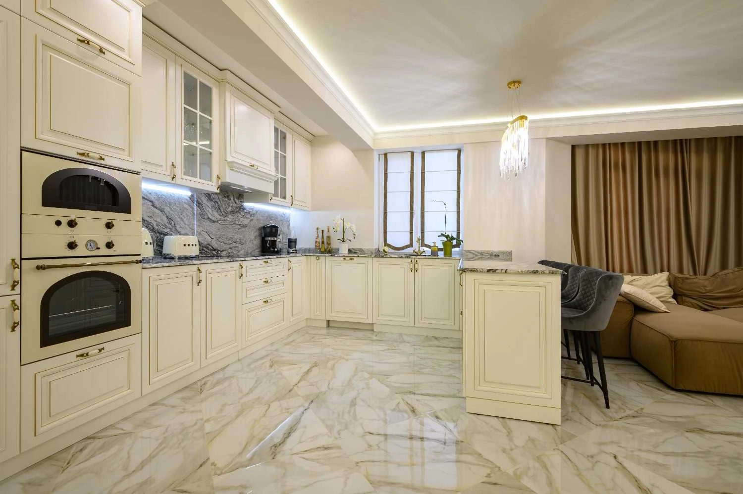 Marble Floor Design Ideas That Elevate Your Home Interior