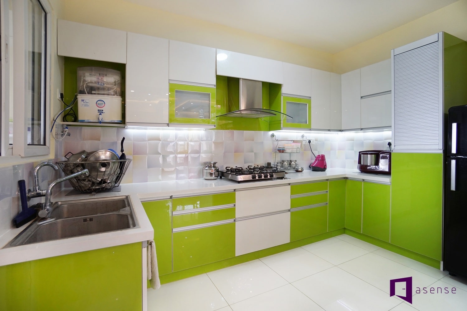 Asense   20 Trendy Modular Kitchen Designs Ideas for Small Kitchens