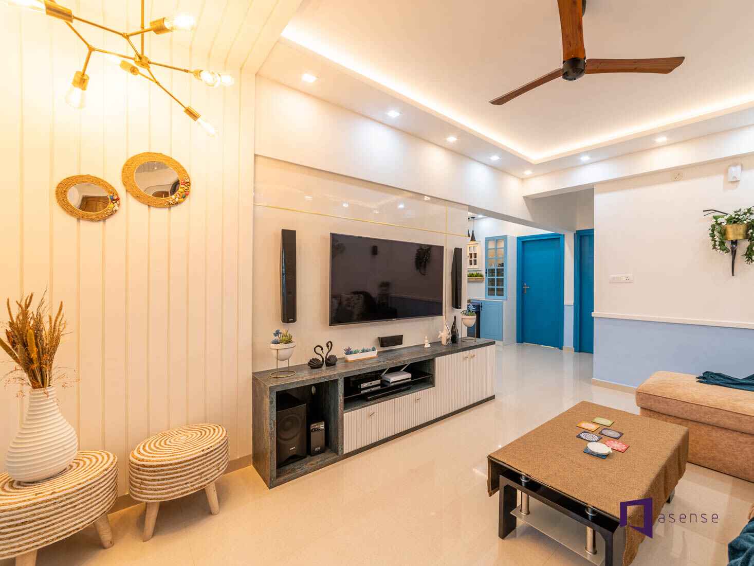 Asense Interior Design – Elegant and Modern Living Space