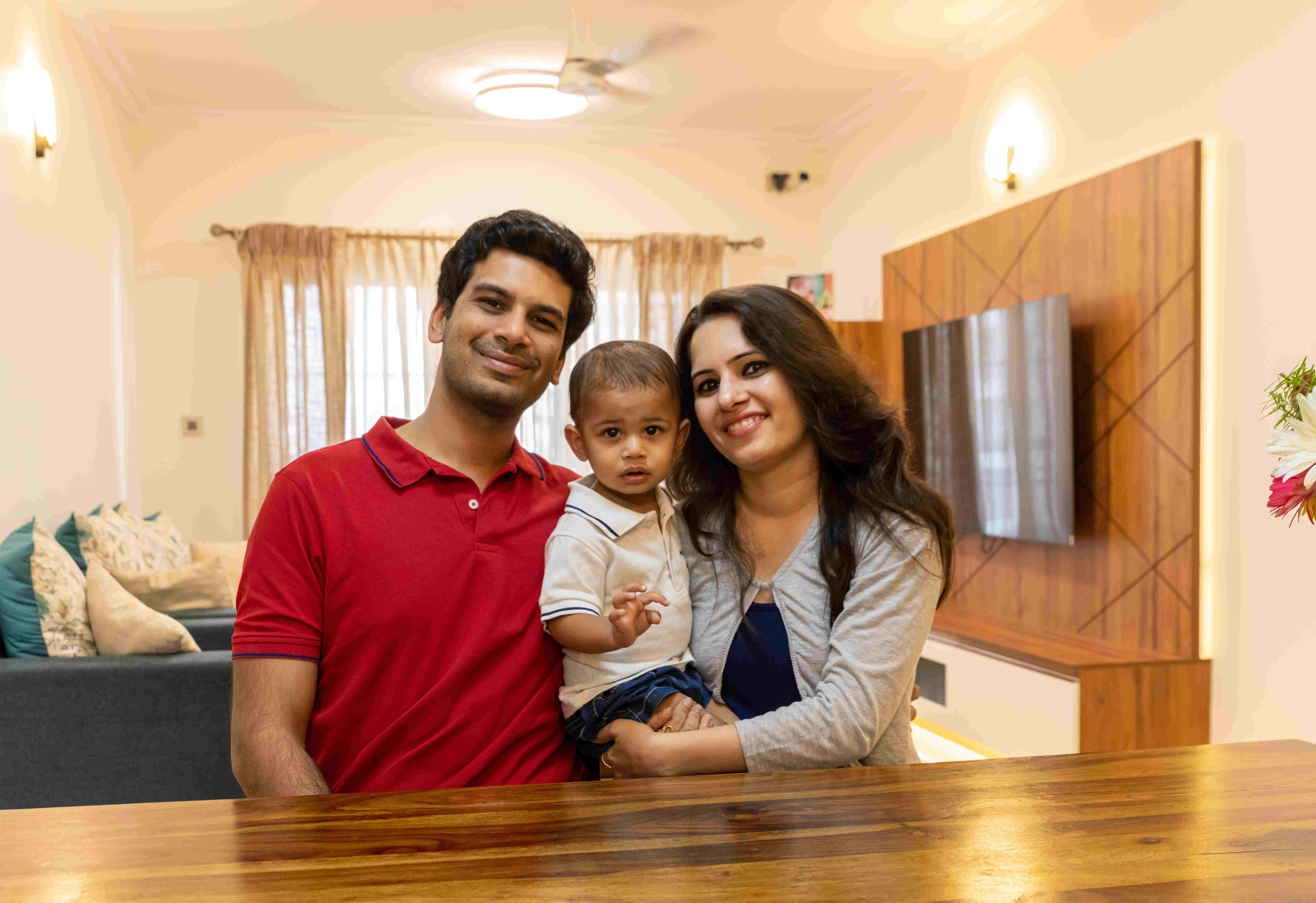 Anshul & Prachi's Dream Home Transformation by Asense Interior design Whitefield
